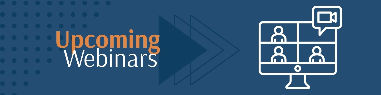 Upcoming Webinars